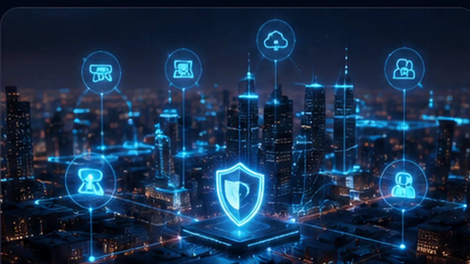 AI security across a protected city layer